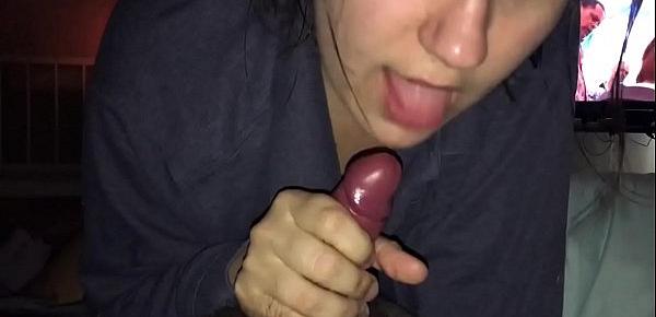  Morning blowjob from my hot wife